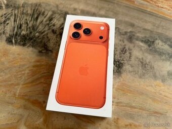 Predam Iphone 17 Pro 256gb oranzovy