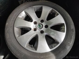 Alu disky 16" 5x112 Škoda Yeti, Superb 2 205/55R16