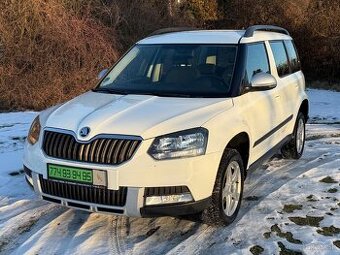 ŠKODA YETI 2,0 TDI 4x4 - 81 KW, PARK. SENZORY, TOP KM