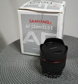Samyang AF 12mm f/2 Sony E-mount autofocus