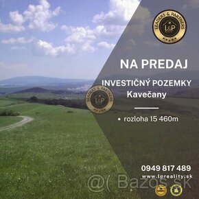 Na predaj investičné pozemky Kavečany, Košice-Sever