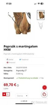 Poprsák, oťaže, nánosník LACNO