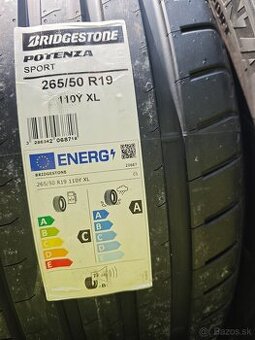 Letné pneumatiky 265/50 R19 NOVÉ - NEJAZDENÉ