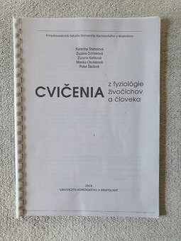 Cvičenia z fyziológie živočíchov a človeka