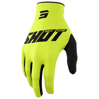 Predám kvalitné mx sx enduro SHOT rukavice žlté