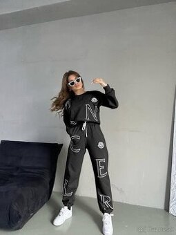 Dámska čierna súprava Moncler - 1