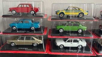 Modely osobné automobily Škoda, Tatra 1/24