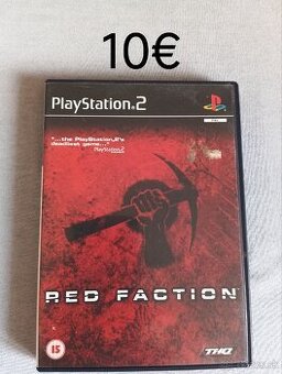 Red Faction hra na playstation 2.