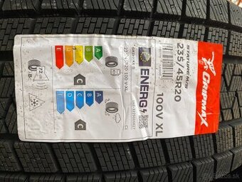NOVÉ -235/45 r20 100V XL  Zimné Gripmax