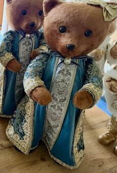 Luxusný modrý medvedík