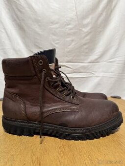 Tommy Hilfinger Zimné kožené veľ 44