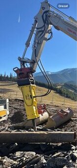 Demolačne kladivo na pásový,Kolesovy bager - 1