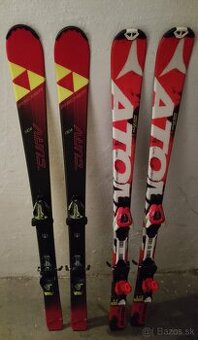 140 cm lyze ATOMIC a FISCHER detske / junior - 1