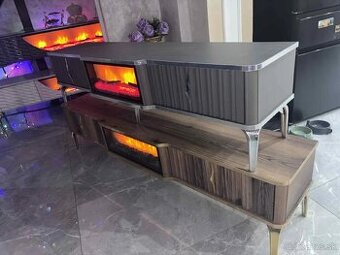 Komoda Skrina pod TV elektricky krb AKCIA