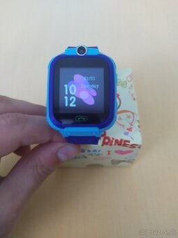 Detské Smart hodinky, volanie, GPS, SIM karta, modré