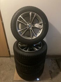 Originál nové BMW disky - 17tky + zimné pneu Dunlop - 1