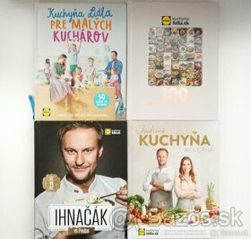 Kuchárske knihy LIDL (4 knihy len za 6€)