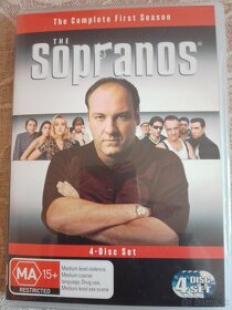 DVD Sopranos 1. a 2. séria English /french audio