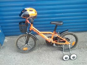 Detský bicykel B-TWIN  vek 3-7 rokov pomocné kolieska