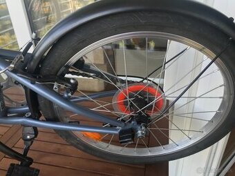 Skladací bicykel TILT 120 sivý