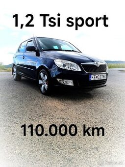 Škoda Fabia 1,2 Tsi šport