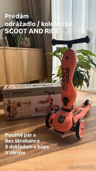 Odrážadlo - Kolobežka Scoot and ride
