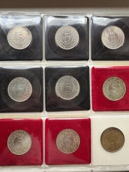 Predam strieborne mince Germany - Federal Republic 9ks