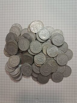 Mince ČSR 5,10,20,50, halierov