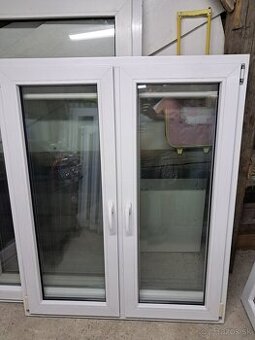 Predám plastove okna 155 x 140 cm