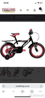 Detský bicykel 16”