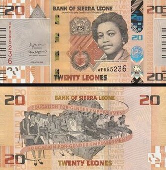 20 Leones - Sierra Leone (2022) UNC