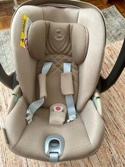 Vajíčko/autosedačka Cybex cloud T i-Size Plus, cozy beigw