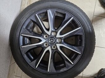 Elektróny Mazda CX3 na letných pneu 215/50/R18