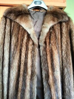 Kožuch - pravá kožušina Bizam