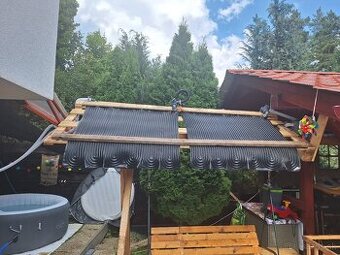 Solarny ohrev bazéna vyrivky