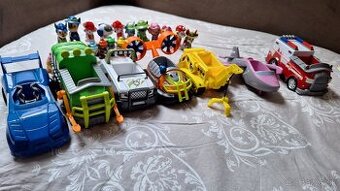 Labková patrola autá postavičky paw patrol