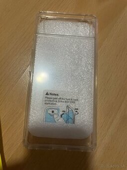 Nový priesvitný kryt na Google Pixel 6 oblý okraj kamery