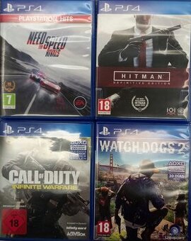 Hry na Ps4 na predaj