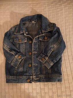 Dievčenská riflová bunda veľ. 80