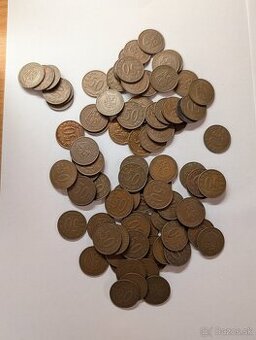 Predám mince Ceskoslovenske 26