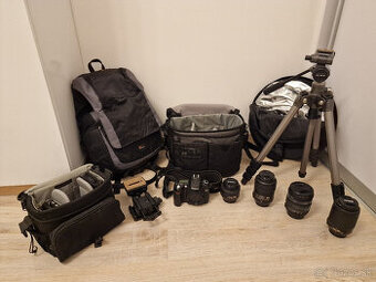 Nikon D90 + Objektivy SIGMA a NIKKOR