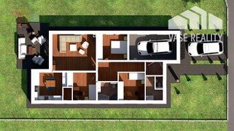 Rodinný dom s garážou ,, Na kľúč" Košeca, NOVOSTAVBA