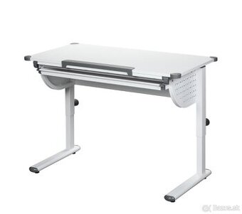 Výškovo nastaviteľný písací stôl