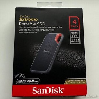 SanDisk Extreme Portable SSD 4 TB V2