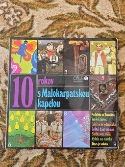 LP platna 10 rokov s malokarpatskou kapelou