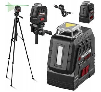 Laserový nivelak Parkside Perfomance PKLLP 360 + stativ