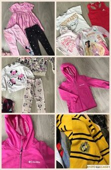 Mix oblečenia pre dievčatko 98-122.