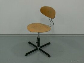 Otočná retro stolička 5