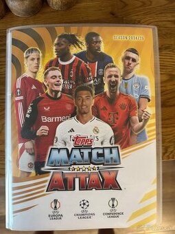 MATCH ATTAX 24/25 FUTBALOVÉ KARTKY ZBERATEĽSKÉ KARTIČKY