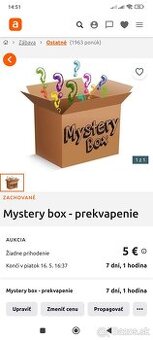 Mystery box - prekvapenie
